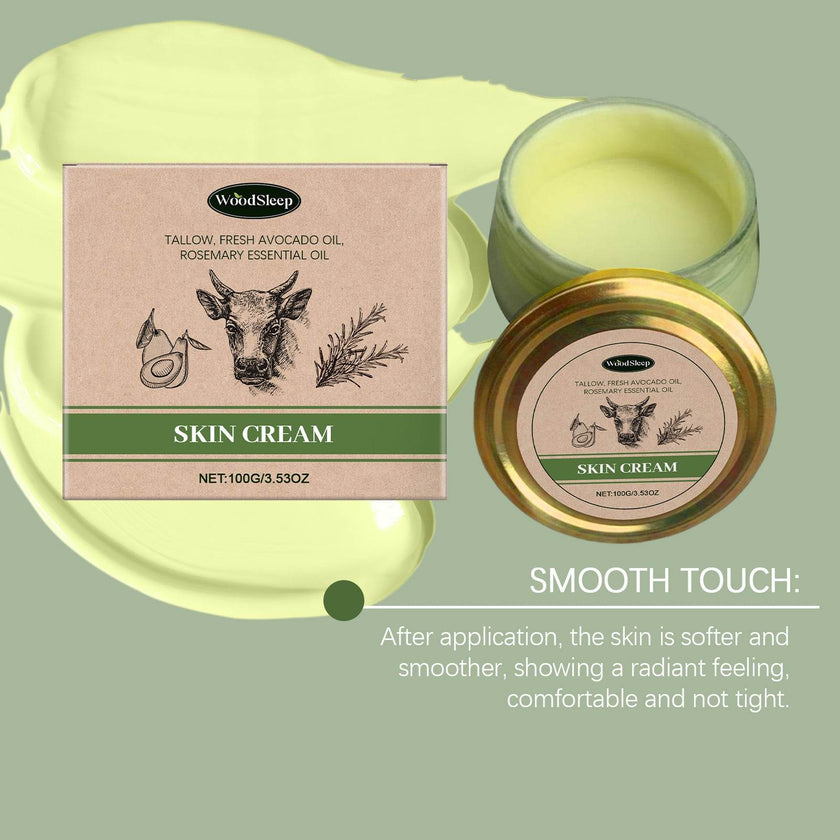 Tallow Cow Fat Natural Organic Skincare Cream