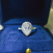 2 Carat Moissanite 925 Sterling Silver Ring