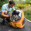 Large Capacity Cat Carrier Backpack – Portable Nylon Pet Travel Bag (Up to 9kg)
