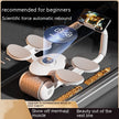 Multifunctional Ab Wheel Roller with Auto-Rebound, LCD Timer & Phone Holder – Gray