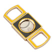GALINER Stainless Steel Double Blade Cigar Cutter