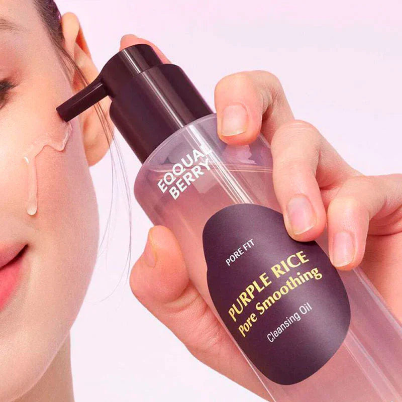 Eqqualberry Purple Rice Pore Smoothing Cleansing Oil 200ml