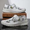Summer Men's Hollow Mesh Surface Breathable Trendy Casual Shoes All-matching Sandals