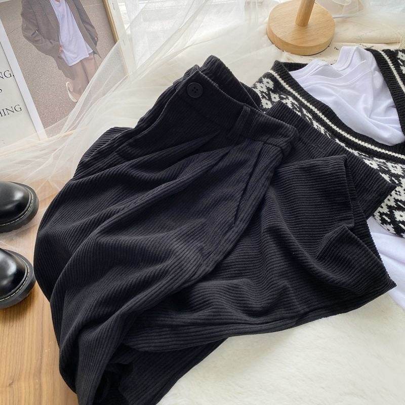 Casual Trousers – High Waist Wide Leg Trousers for Women