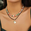 Christmas Beaded Necklace for women