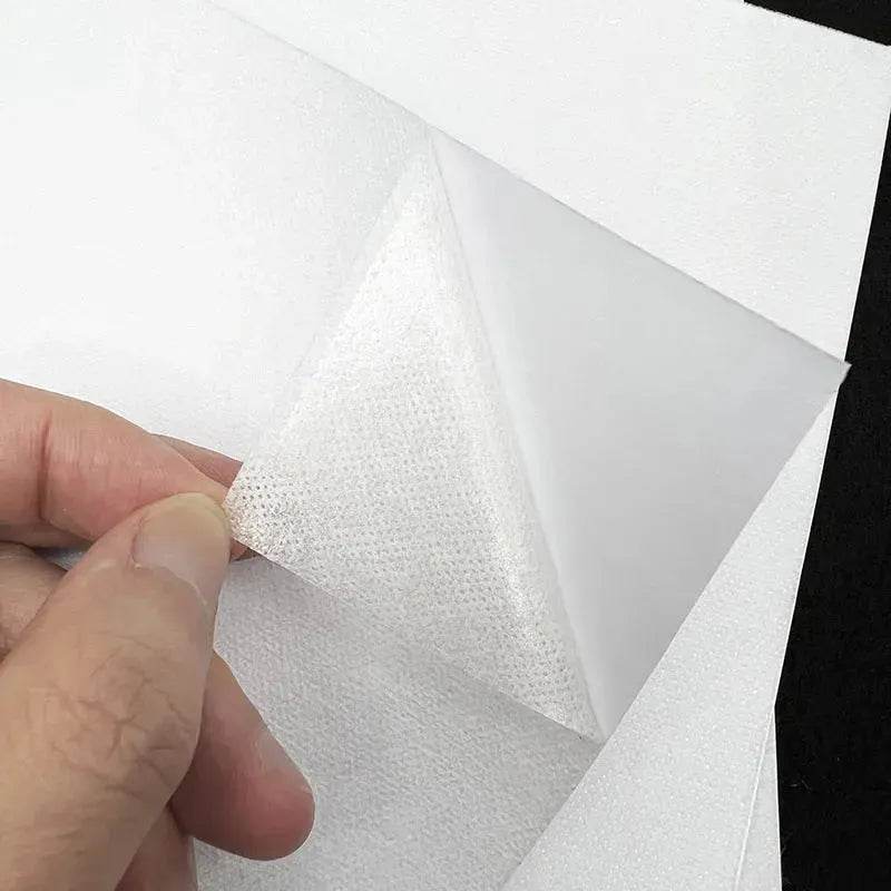 50pcs Water Soluble Stick and Stitch Embroidery Patterns stickers for Clothes
