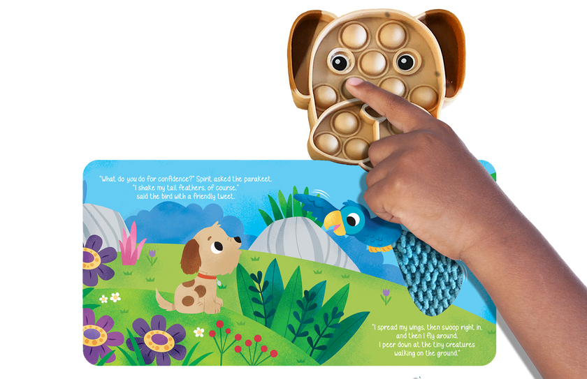 Little Hippo Books - Little Puppy - Your Sensory Fidget Friend