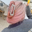 Elegant Rhinestone Hair Clip Crystal Barrette