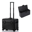 Aluminum Carry-On Suitcase Hard Shell TSA Lock Cabin Luggage with Spinner Wheels