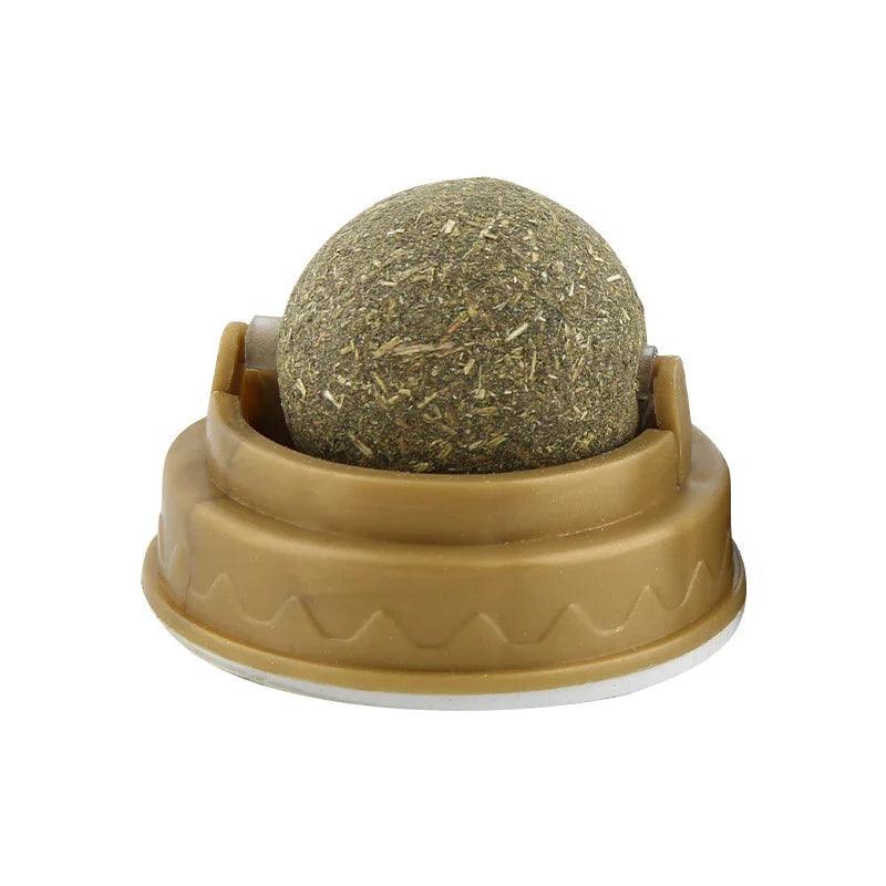 Catnip Balls for Cats – Rotary Molar Teeth Cleaning Cat Treat