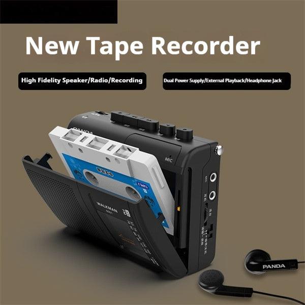 Cassette Walkman Tape Recorder and Player, Portable Mono Audio