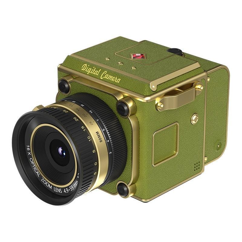 Flip-Screen Compact Digital Camera, 64MP Entry-Level Point and Shoot