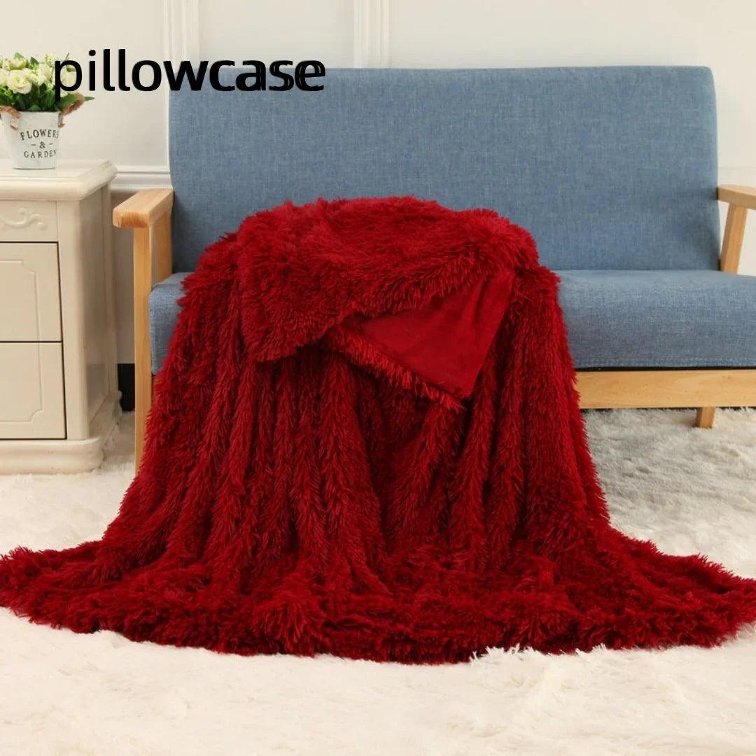 Plush Blanket Double-layer Blanket Multifunctional
