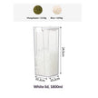 Airtight Pantry Food Storage Containers – Kitchen Organizer in 5 Sizes (460ml to 1800ml)
