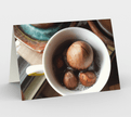 Set of 3 Blank Greeting Cards | 5 x 7 | Hazelnut & Avocado
