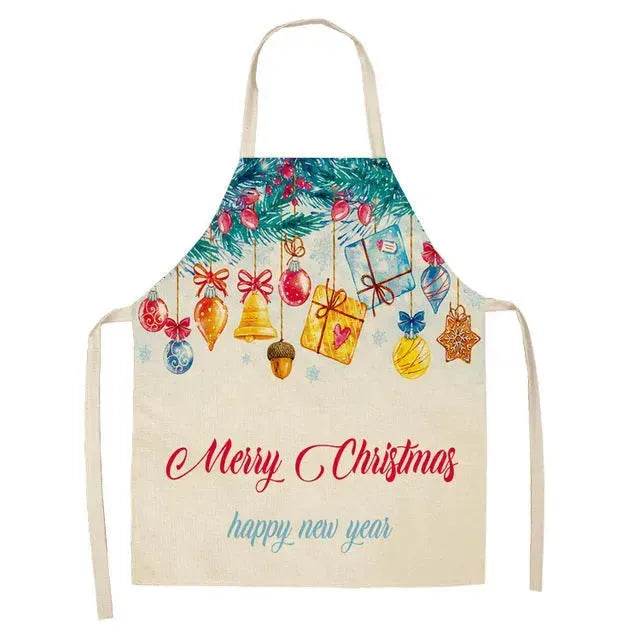 Personalized Christmas Aprons gifts idea for chefs bakers