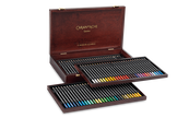 Caran d'Ache - Museum Watercolour Pencil - Wooden Box Set of 76