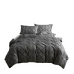 Cut Flower Geometric  Simple Pure Color Duvet Cover Pillowcase