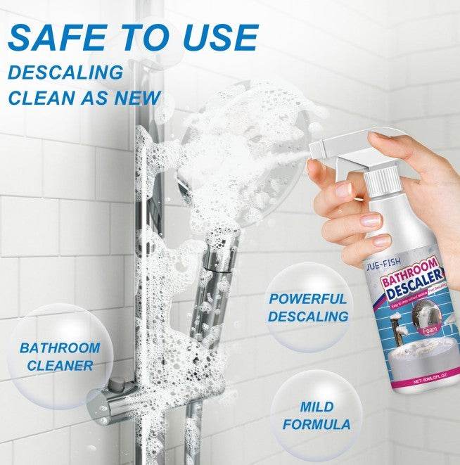 Stainless Steel Cleaner For Bathroom Washbasins, Stain Removal Cleaner For Shower Room Glass Scale, Bathtub Cleaner
