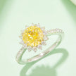 2 Carat Moissanite 925 Sterling Silver Ring