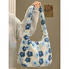 New Large Capacity Fur Bag Women's Bag Casual All-matching