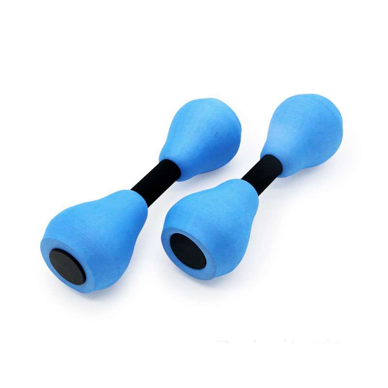 Aqua Dumbbells for Pool Workout – EVA Foam Water Barbells Pair