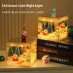 Christmas Cube Night Light Lamp Desktop Decoration Christmas gifts
