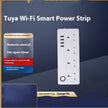 Smart WiFi Bluetooth Power Strip, 4 Outlets, 4 USB Ports, Voice Control, UK and EU Plug