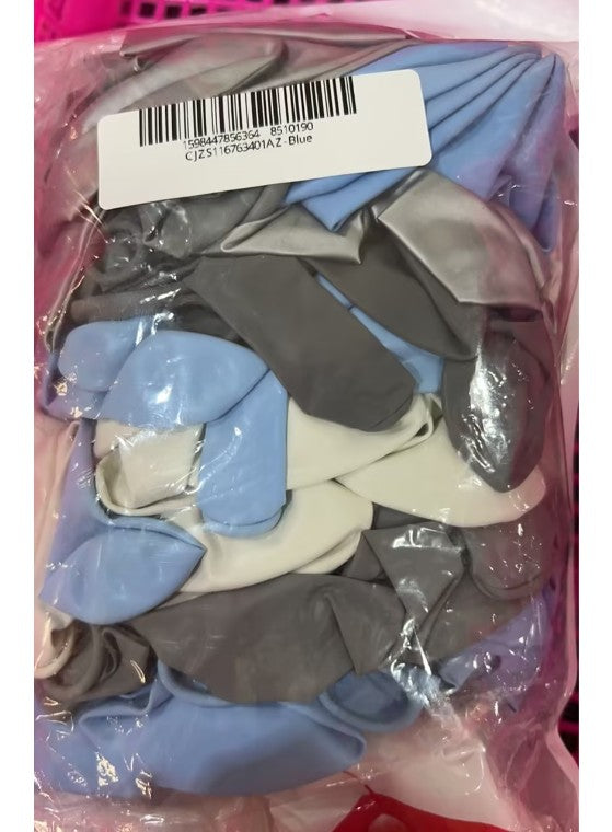 Blue Latex Balloons Set – Birthday, Graduation & Party Decoration Supplies (10 Inch)
