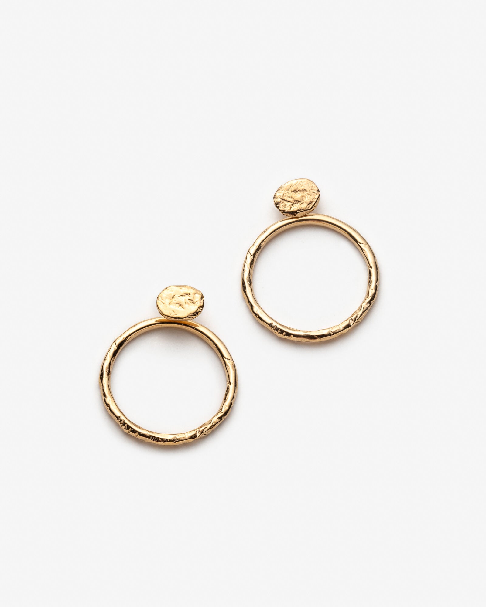 Boucles d’oreilles ear jackets fabriquées à Montréal