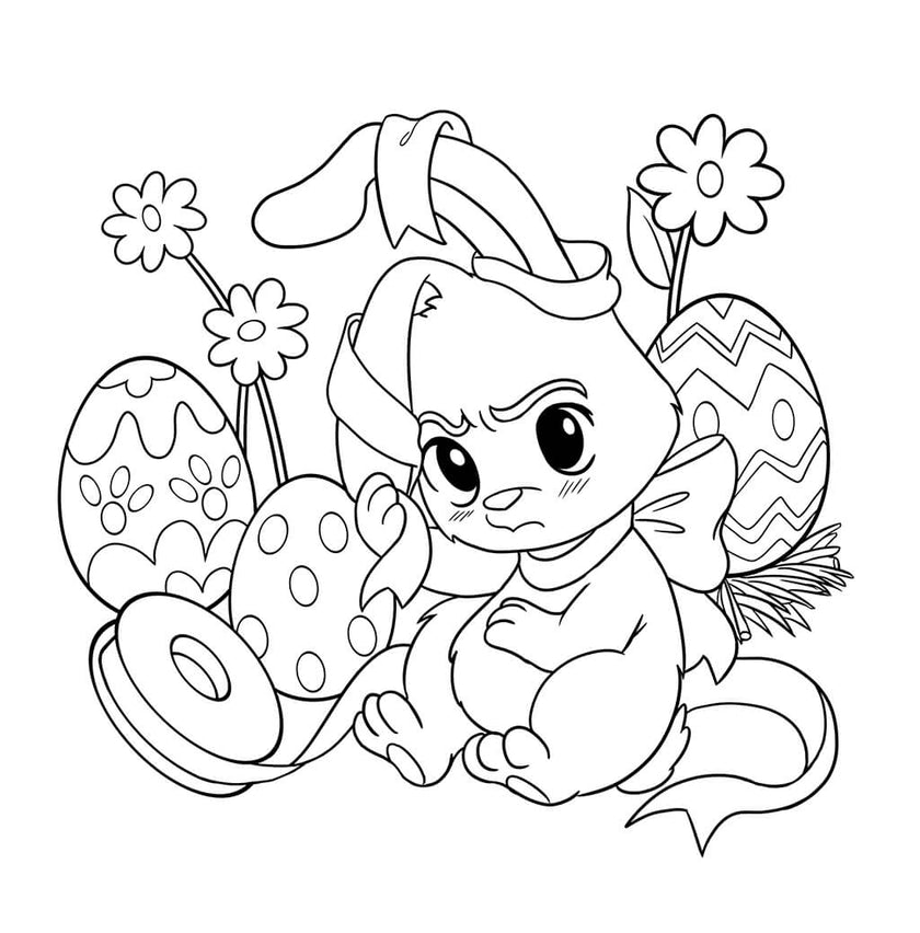Easter Coloring Book for Kids (Spiral Edition)