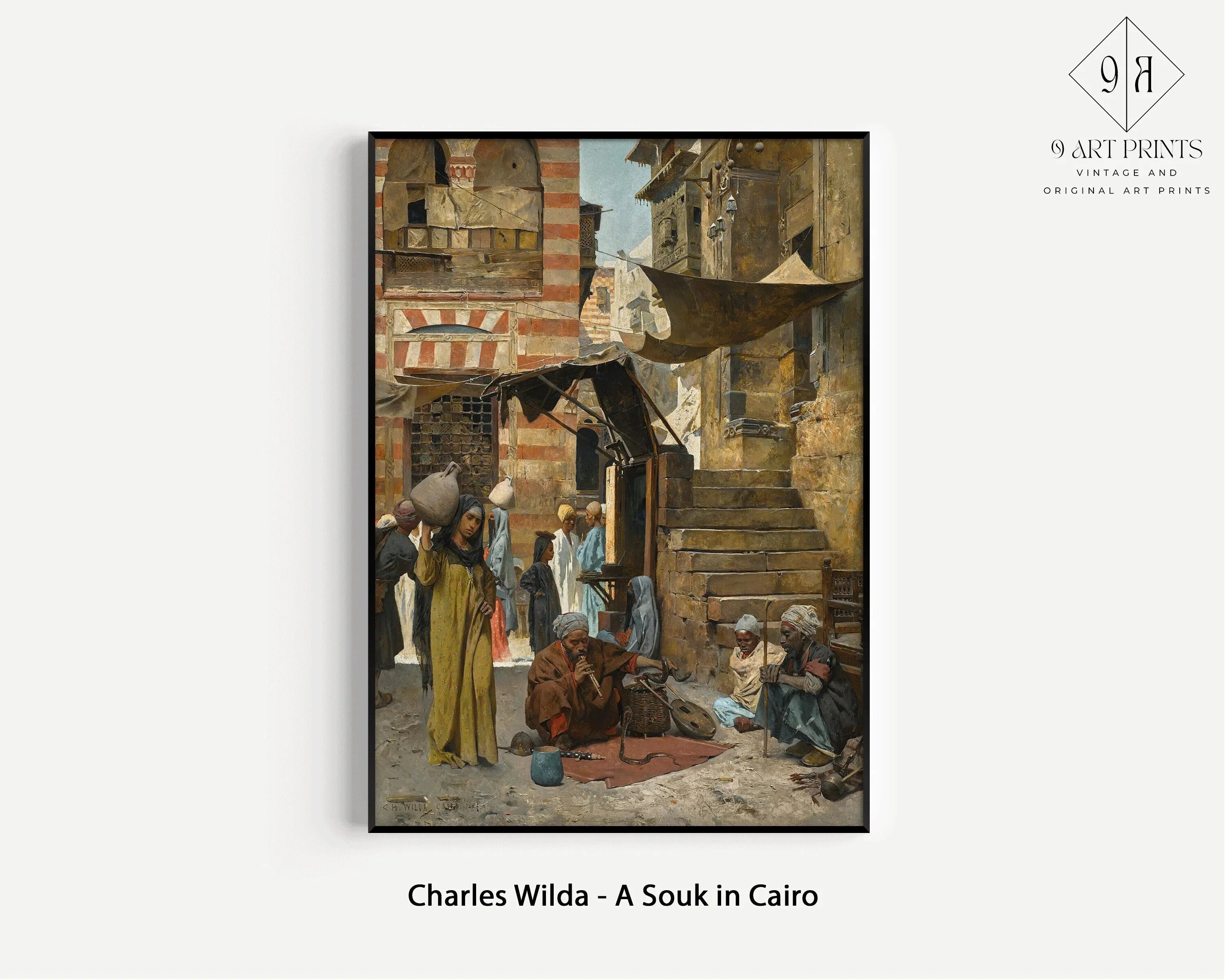 Eastward Gaze: Art Prints Inspired by the Ottoman and Arab Worlds Set
