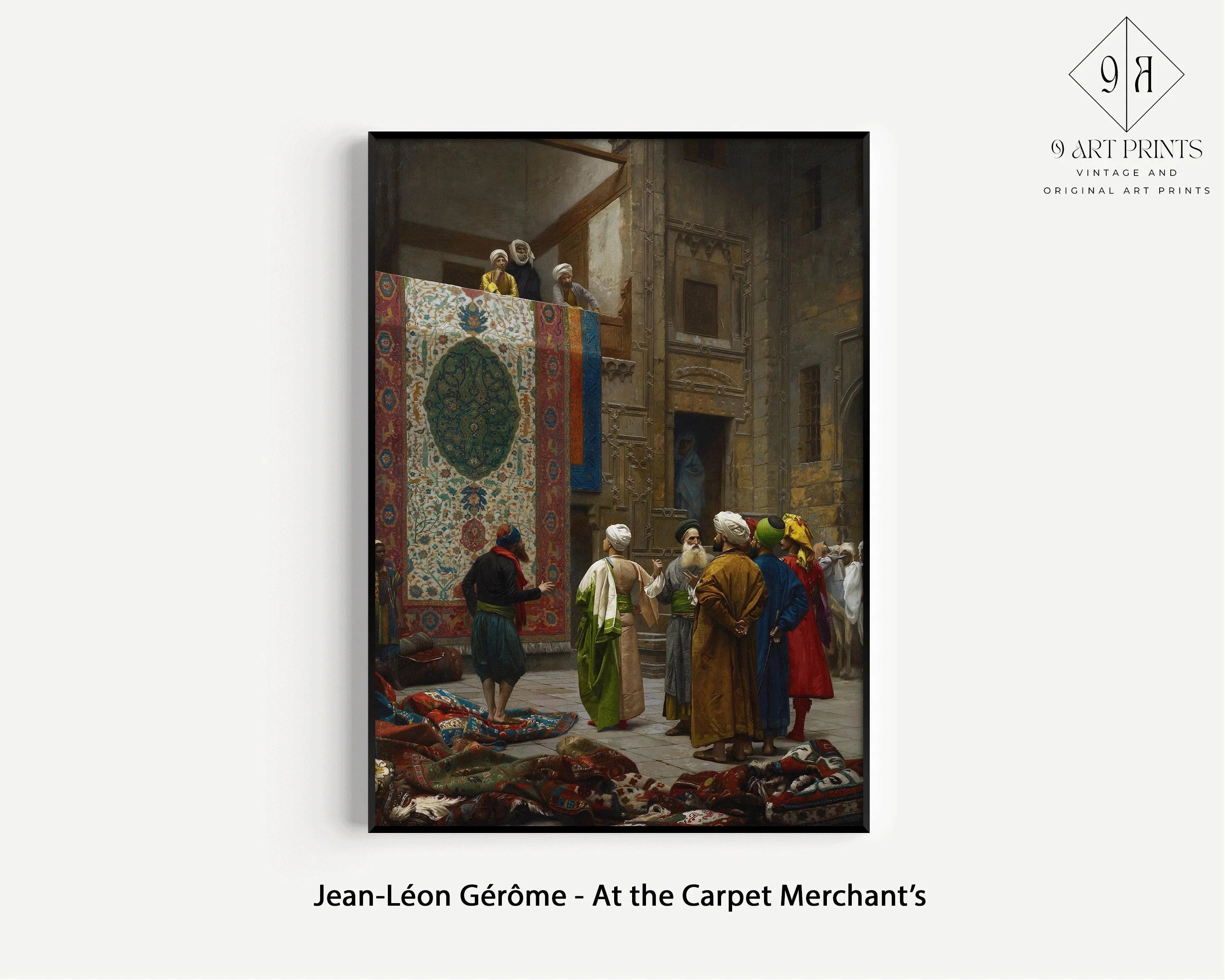 Eastward Gaze: Art Prints Inspired by the Ottoman and Arab Worlds Set