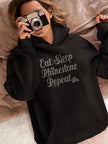Eat Sleep Rhinestone Repeat Shirt – Funny Bling Lover Sparkle Tee | Blingdazzel