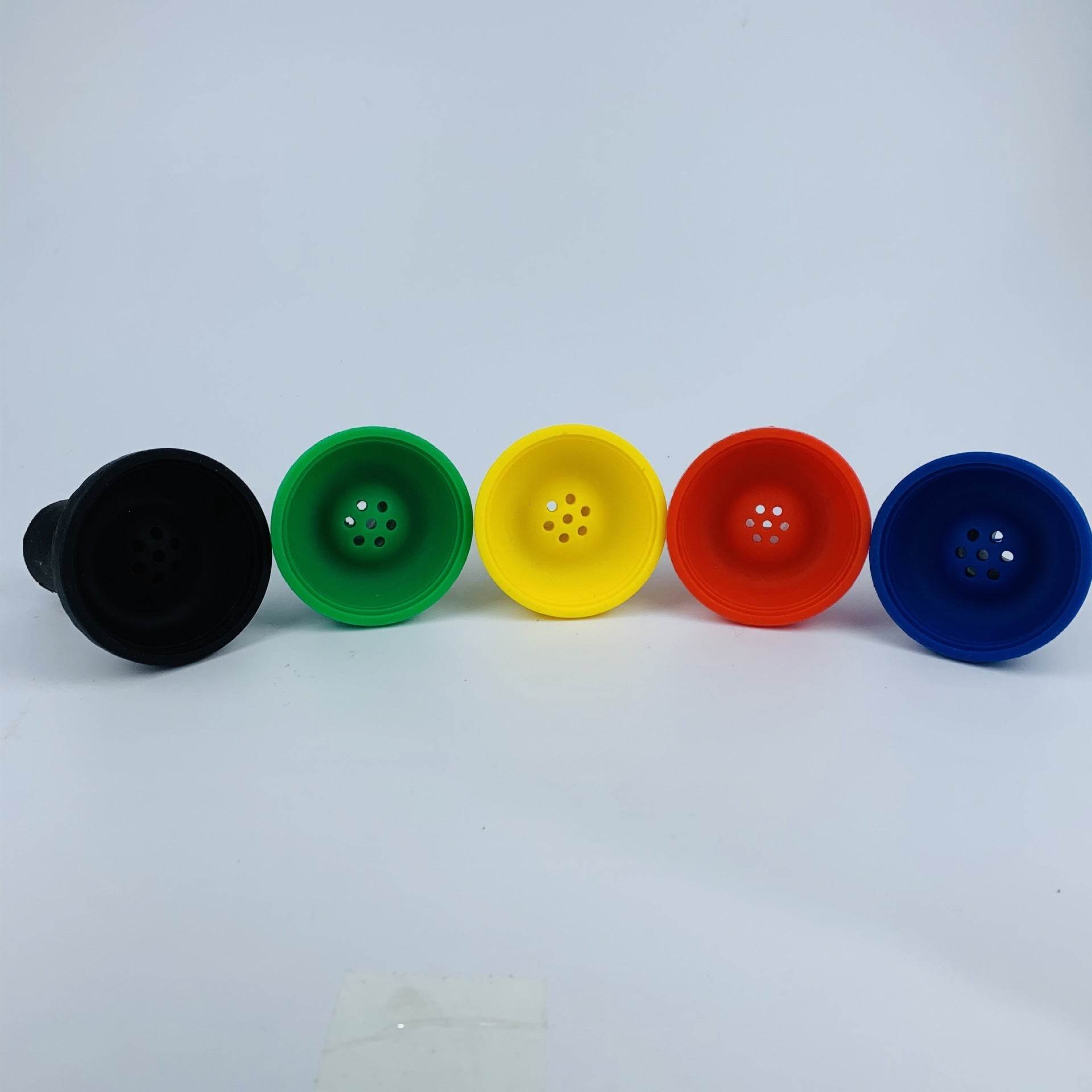 Arabic Hookah Accessories Silicone Smoke Bowl Seven-hole Smoke Pot