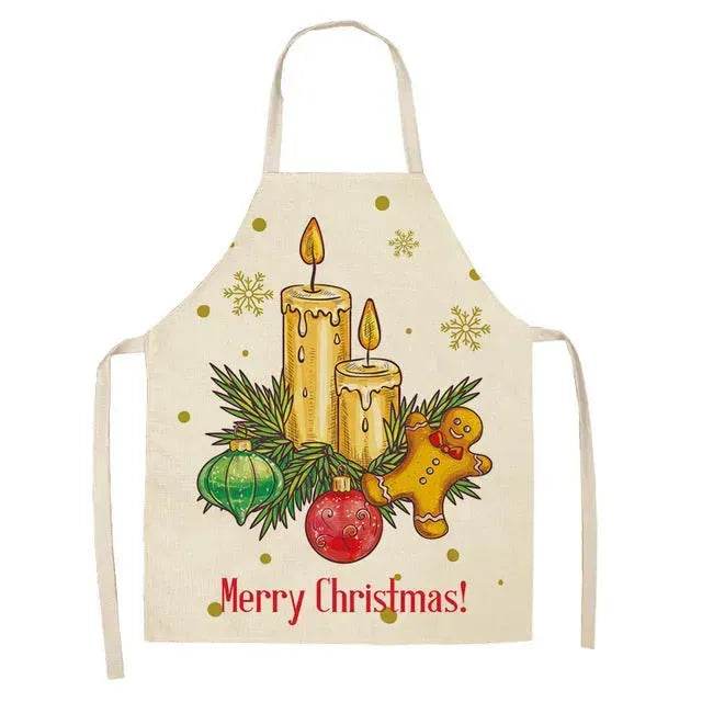 Personalized Christmas Aprons gifts idea for chefs bakers