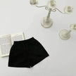 Casual Elastic Capri Pants Girls' Short pant for girls Neutral short pant for kids