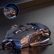 Forerunner MK500 Esports Gaming Mouse – Wired, 12000 DPI, Macro Keys, Metal Weighted (Black / Silver)