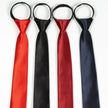 Men's Zip Tie Necktie – Polyester Arrow Bow Tie for Business & Formal Wear | Canada & USA