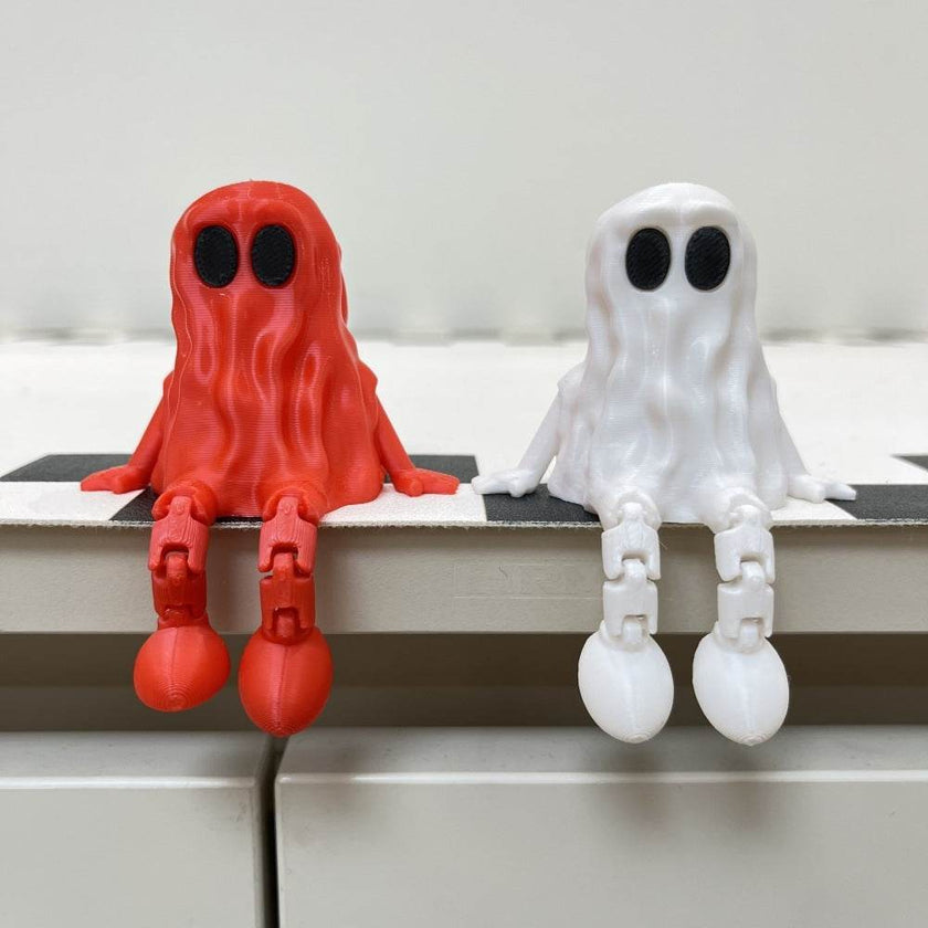 3D Printing Halloween Ghost Movable Joint Ornaments