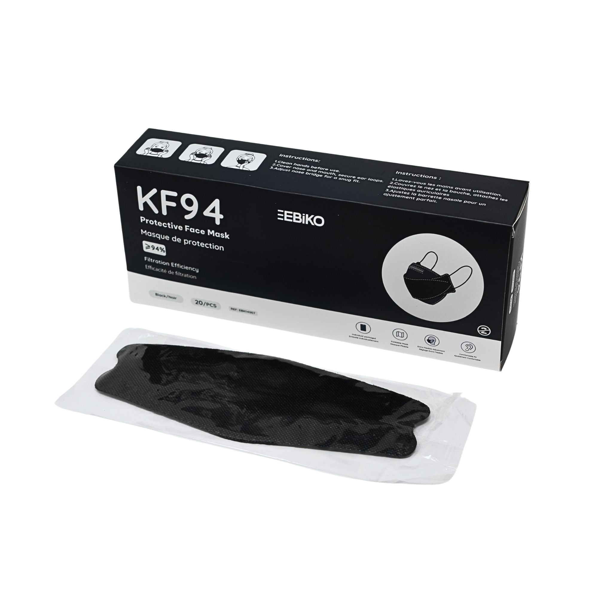 KF94 Mask - 20/pk