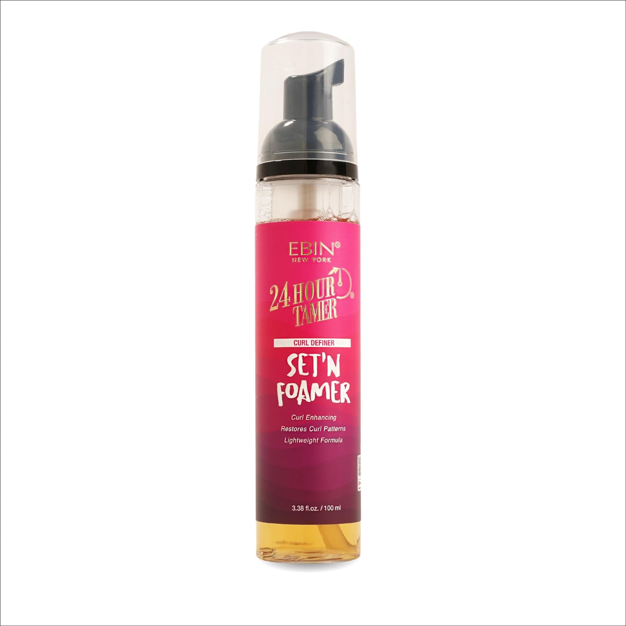 EBIN CURL DEFINER 24 HOUR TAMER SET'N FOAMER 3.38OZ