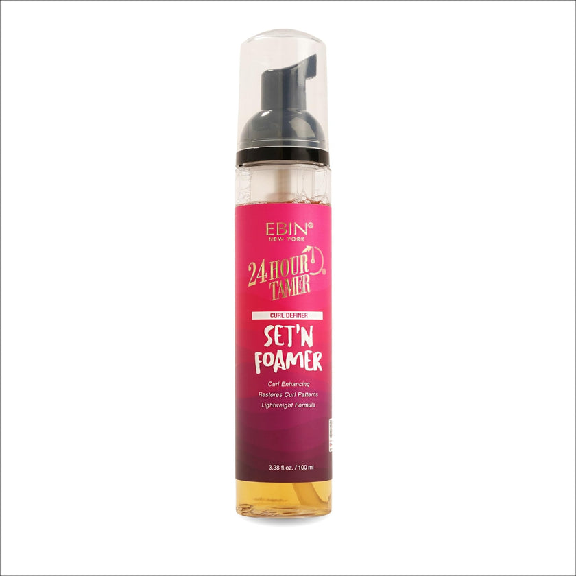 EBIN CURL DEFINER 24 HOUR TAMER SET'N FOAMER 3.38OZ