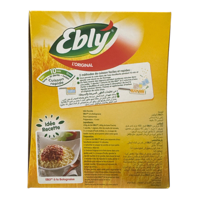 Ebly L’Original Precooked Wheat Grains 500g