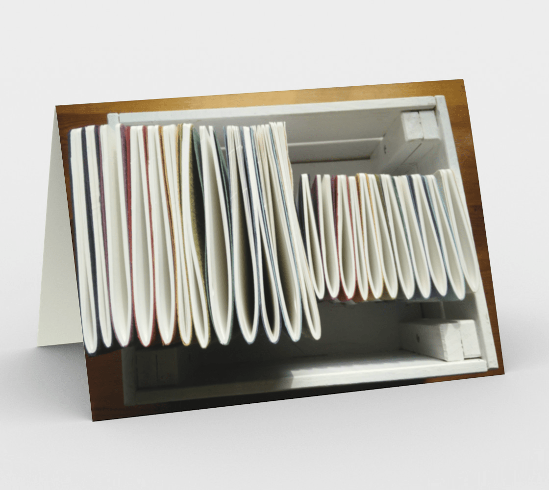 Set of 3 Blank Greeting Cards | 5 x 7 | Notebooks in a Crate