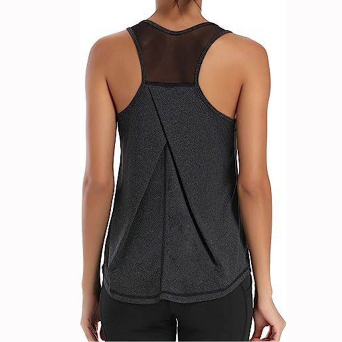 Mesh Yoga Sports Running Vest Sleeveless Workout Tank top women