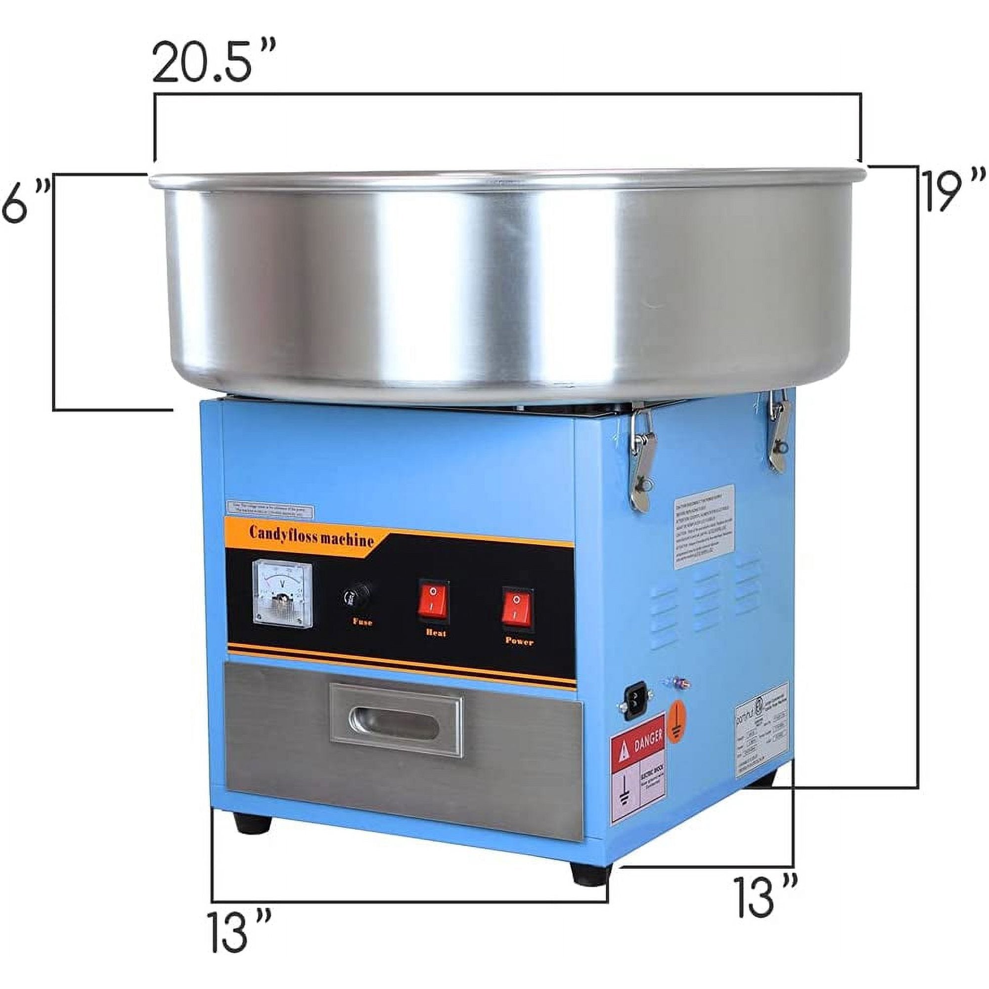 Canadian Flosser Cotton Candy Machine (Blue)