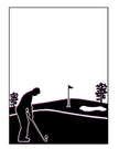 Embossing Folder - Golfing Day Size 5 x 7