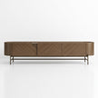 Echelon Metallic Entertainment Center
