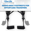 Economy Wheelchair 16″ or 18″ CH1090 | EZee Life Steel Frame | Buy in Canada